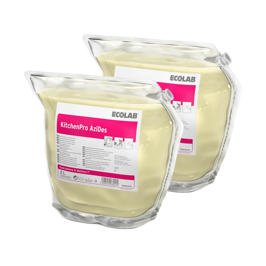 KitchenPro AziDes 2x2 L - Desinfektionsmiddel